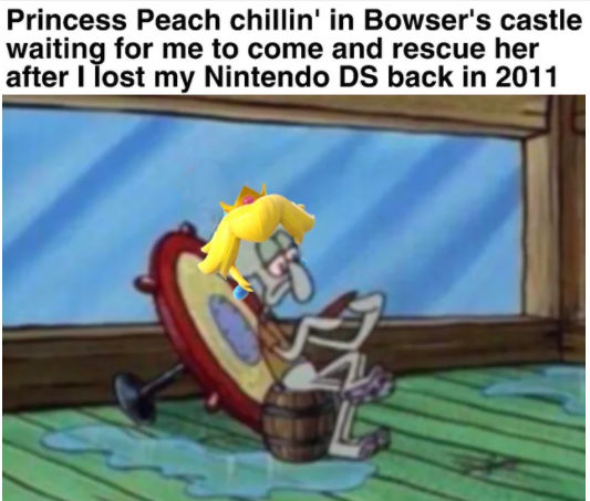 Peach Waiting For Me To Rescue Her by InvaderZim32 on DeviantArt