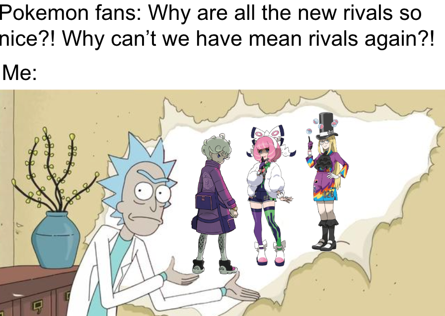 Pokemon Rivals by InvaderZim32 on DeviantArt