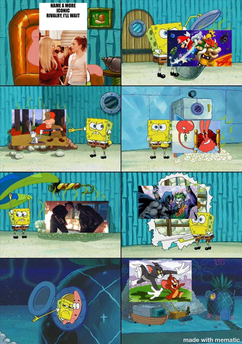 Name a more iconic rivalry by InvaderZim32 on DeviantArt