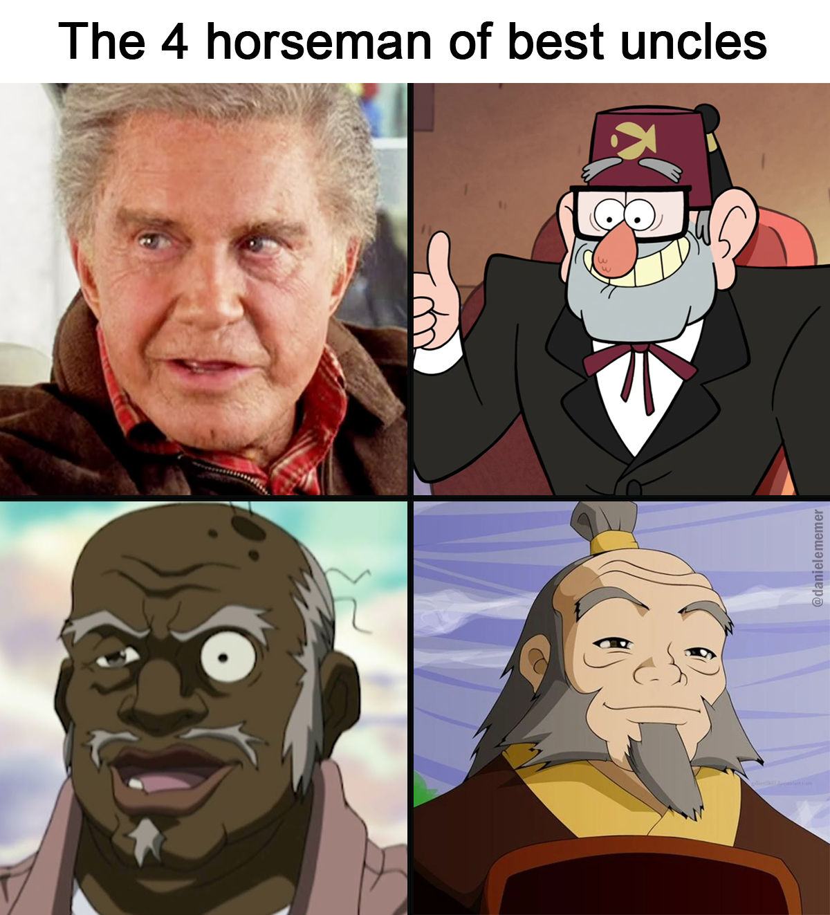 The 4 horsemen of Mr. Incredible Memes by RedKirb on DeviantArt