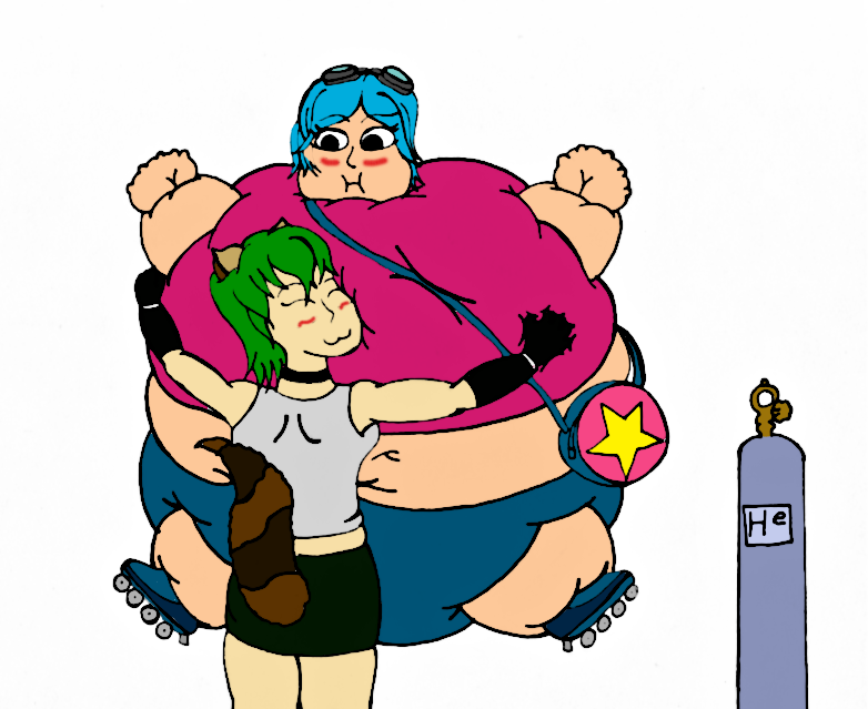 Manji and Ramona - Colored