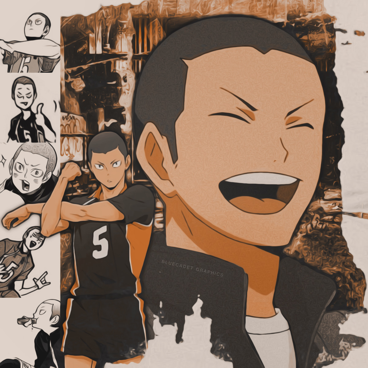Tanaka Haikyuu By Bluecadet1 On Deviantart Tanaka Haikyuu By Bluecadet1 On Deviantart