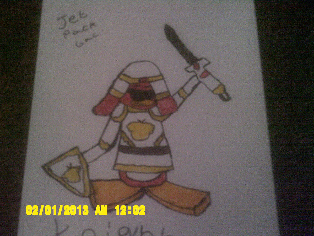 Jet Pack Gal: 'Past Ancestor, Medieval' by Comicpinks123 on DeviantArt