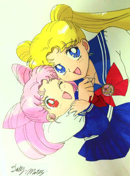 Usagi And Chibiusa