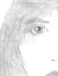 Drawing of me_right side, face