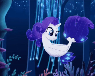 Super Mare Rarity Rarity mermaid Rarity seapony by humanmuck on DeviantArt