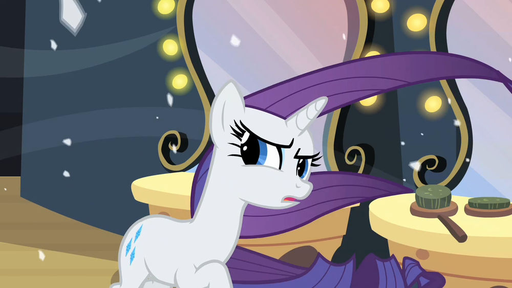 Cold Rarity Rarity feel cold breeze by humanmuck on DeviantArt