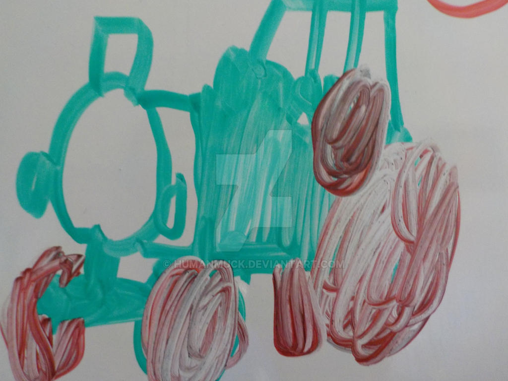 Traction engine by humanmuck on DeviantArt