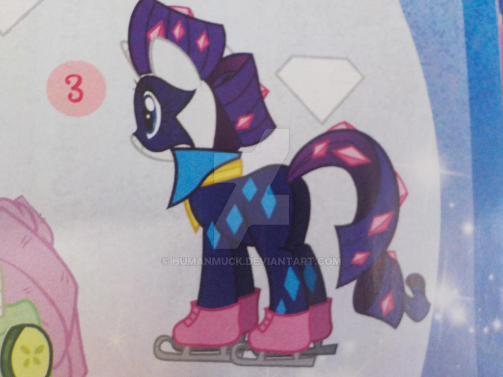 Power pony Rarity Radiance by humanmuck on DeviantArt