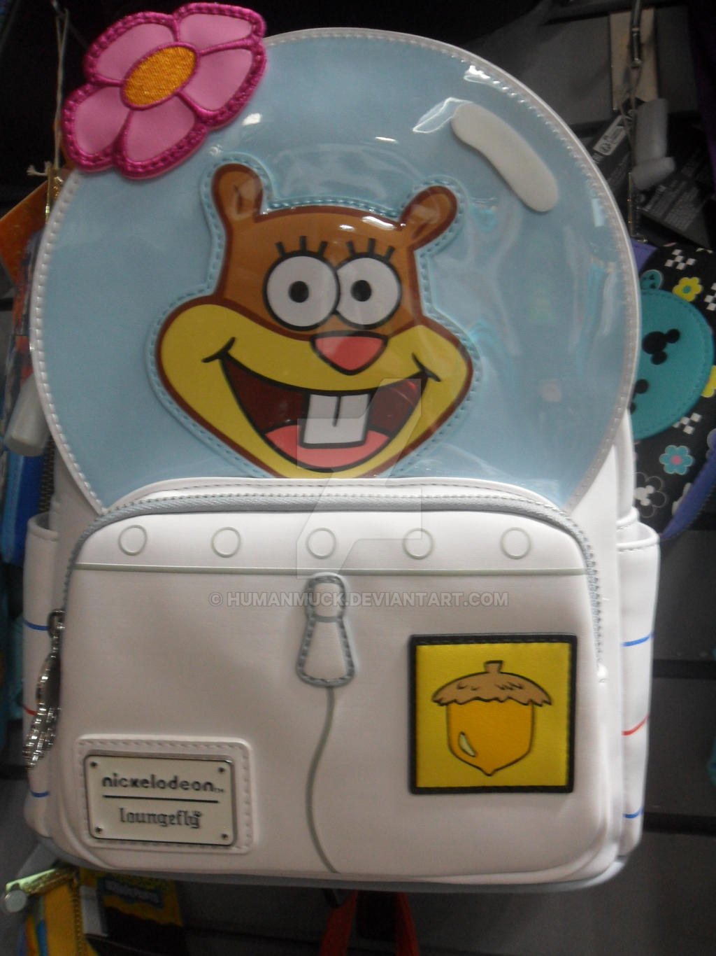 Sandy Cheeks bag backpack by humanmuck on DeviantArt