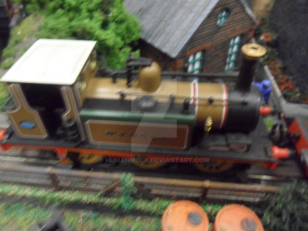 Steam train tank engine by humanmuck on DeviantArt