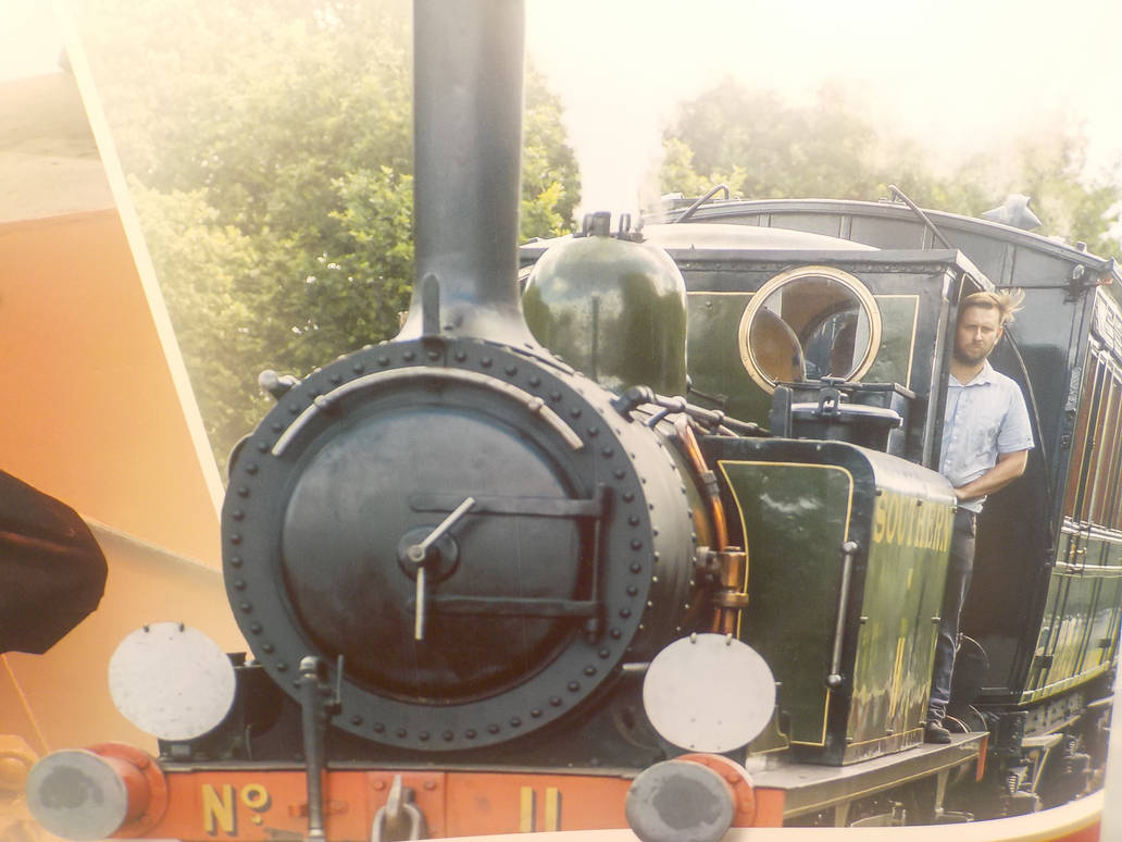 Steam train tank engine person carriage by humanmuck on DeviantArt