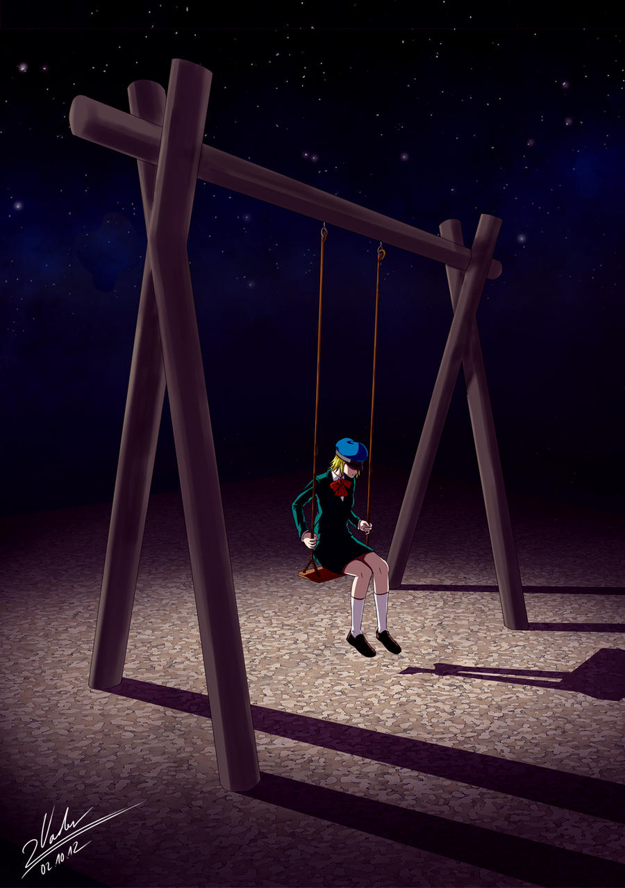 Lonely Night Sky by twovader