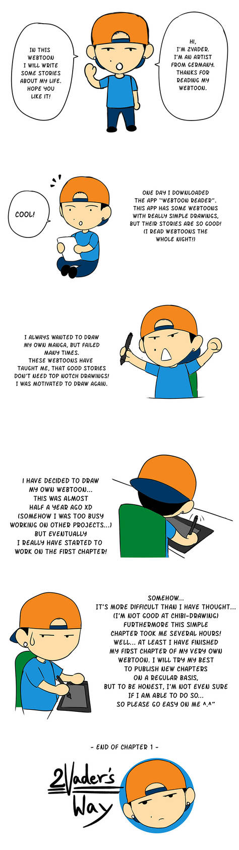 Webtoon - 2Vader's Way Chapter 1# by twovader