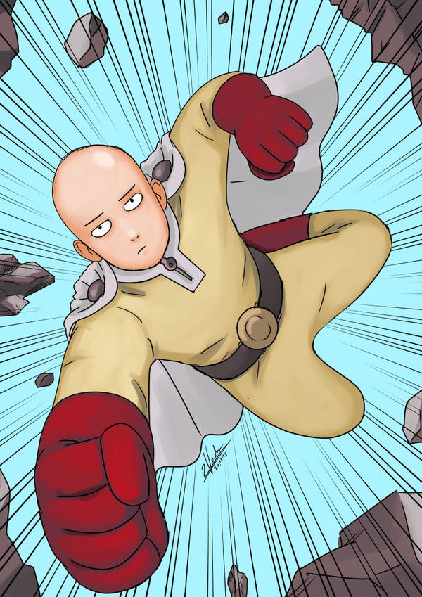 Let's Draw Manga #18 - Onepunch-Man by twovader