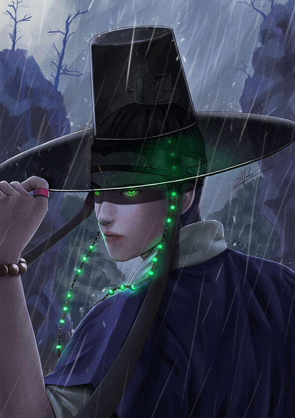CSP Illustration Contest - The Glowing Gat by twovader