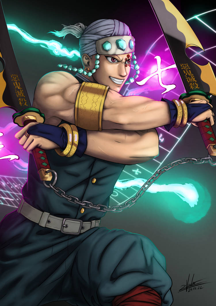 Demon Slayer Fanart Tengen Uzui By Twovader On DeviantArt demon-slayer-fanart-tengen-uzui-by-twovader-on-deviantart