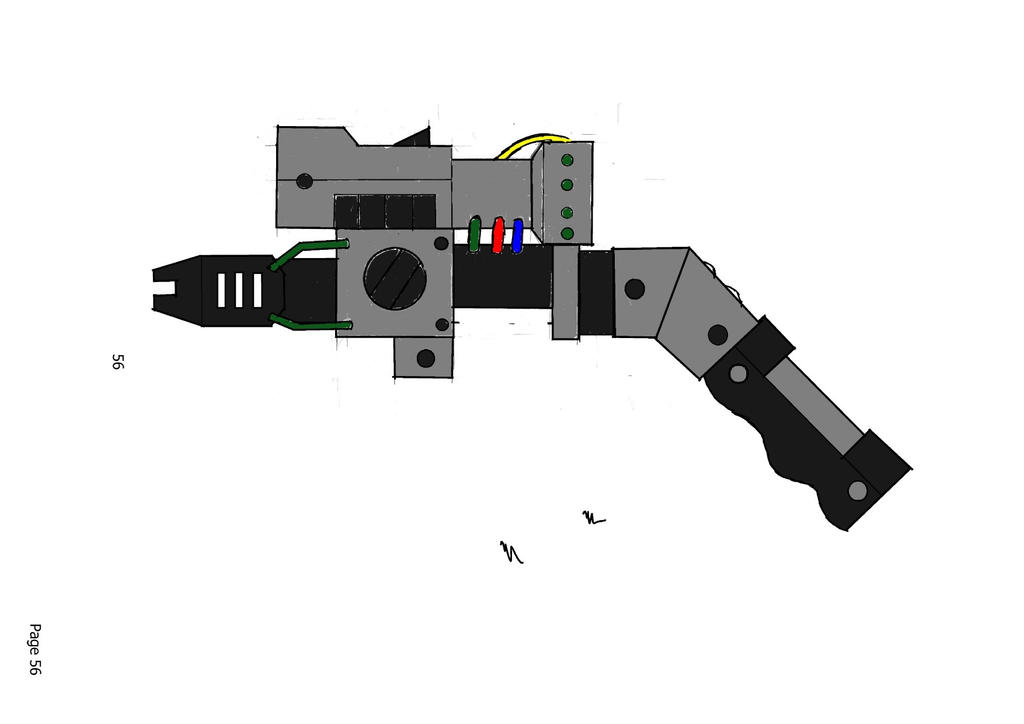 EGB proton gun assembled