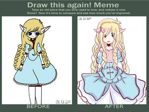 Draw this again meme done!