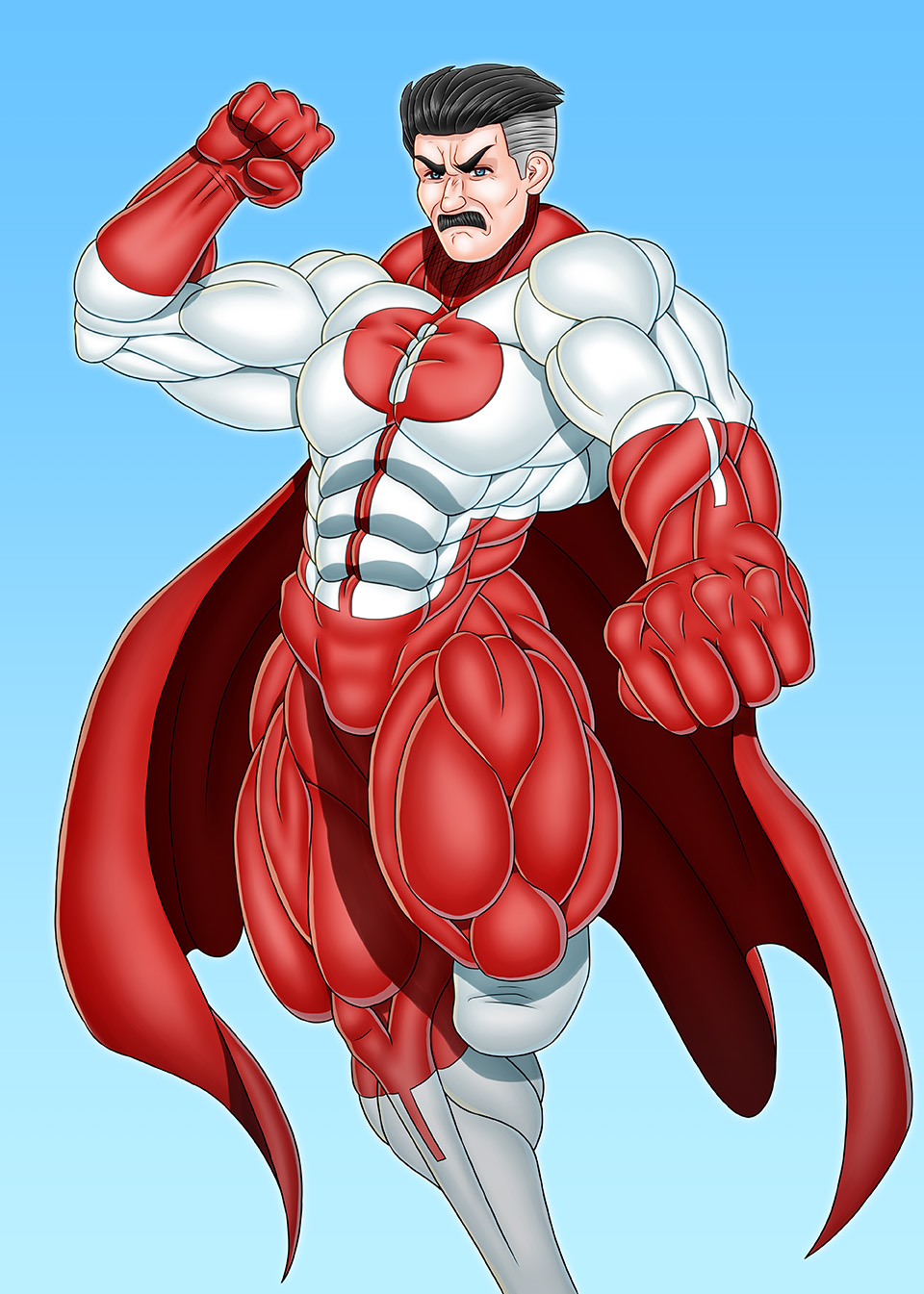 Omni Ranger Deviantart Omni-Man by kyuhri on DeviantArt