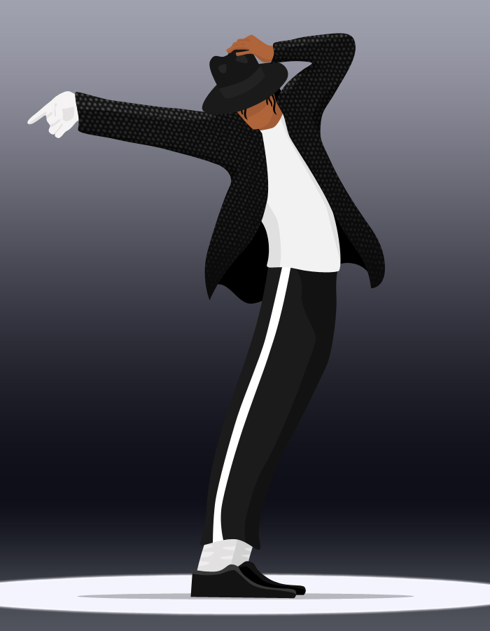 Michael Jackson Billie Jean Vinyl Sticker Michael Jackson Billie Jean Vinyl Sticker