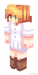 Emma - The Promised Neverland (Norman and Ray in desc.) Minecraft Skin