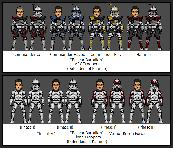 All Rancor Types Rancor Battalion (Defenders of Kamino) by CloneSpartan1998 on DeviantArt