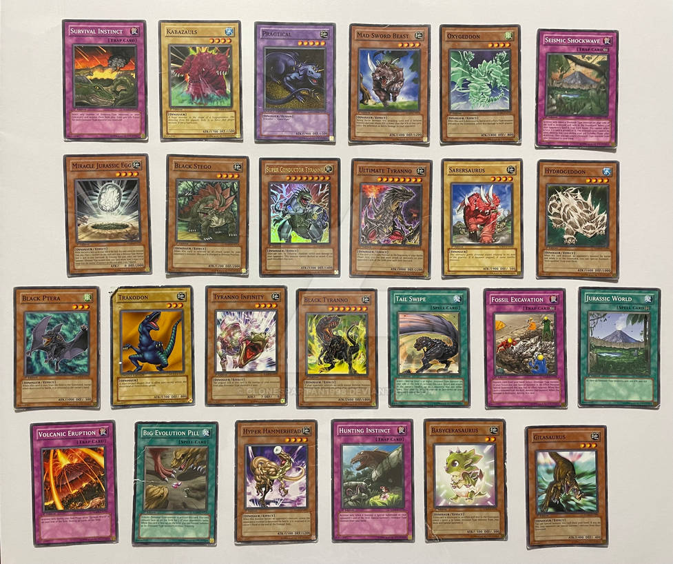 yugioh all dinosaur cards Yu-Gi-Oh: Top 10 Best Cards For Your Dinosaur Deck FandomSpot
