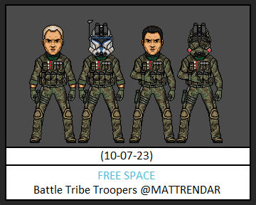Clonetober (10-07-23) Battle Tribe Matt Rendar by CloneSpartan1998 on ...