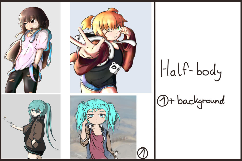 Halfbody by KirarisArtwork Halfbody by KirarisArtwork