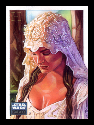 Padme in wedding gown