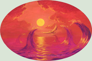 Sunsetwaves by Acrylicdreams Sunsetwaves by Acrylicdreams