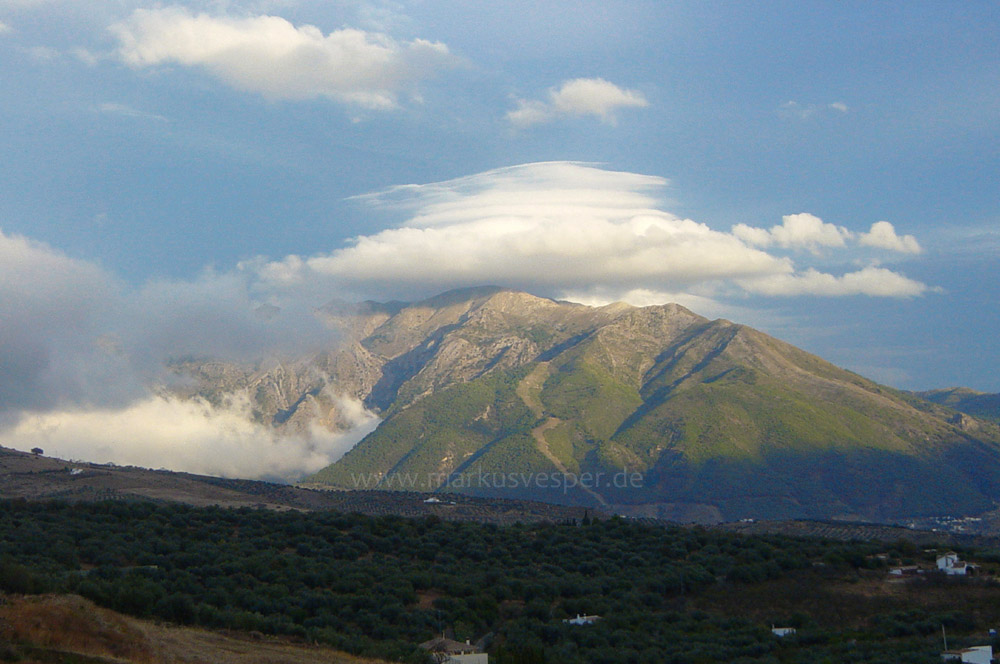 Cloudy mountain