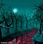 river of blood by Acrylicdreams