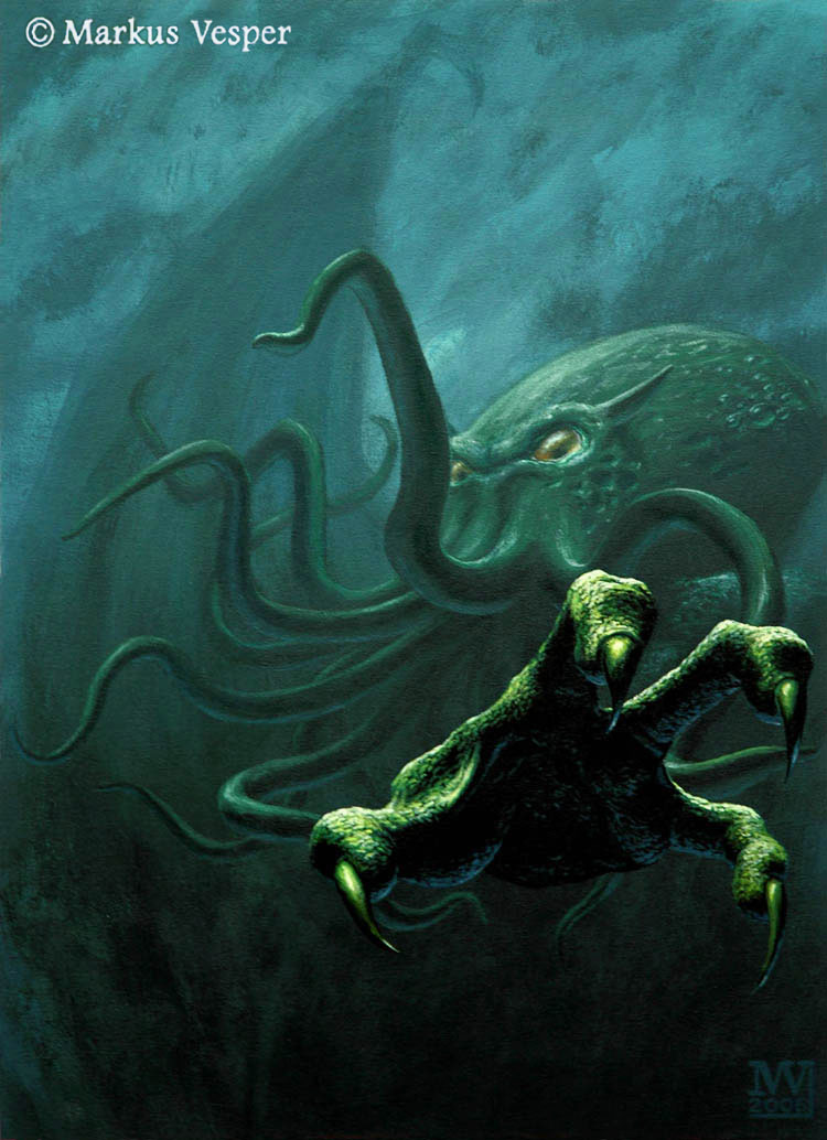 Cthulhu by Acrylicdreams