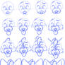 Wolfie head portrait view tutorial