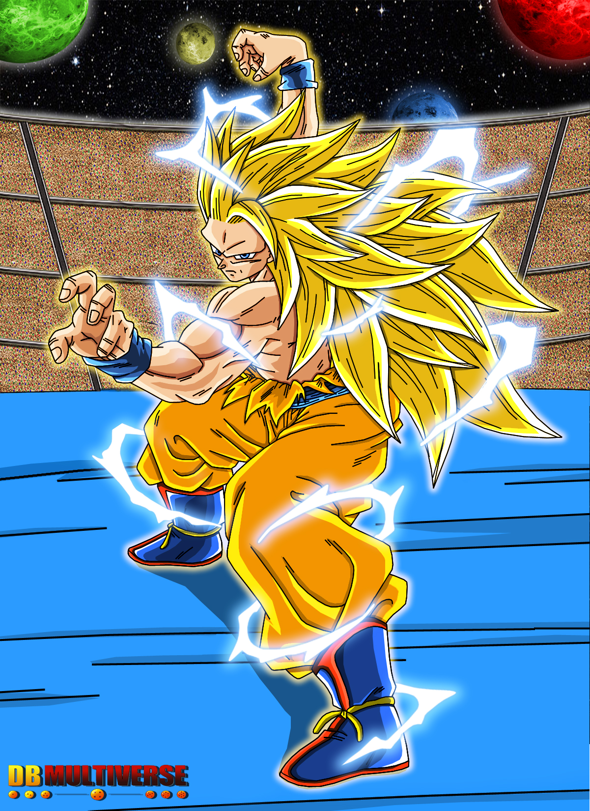 ssj3 Goku in Multiverse