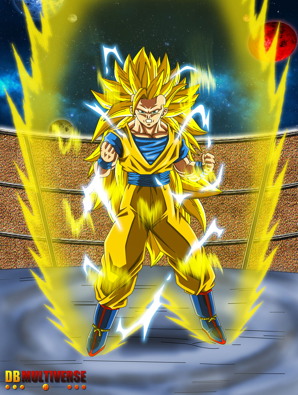 ssj3 Goku color by bejita135 on DeviantArt