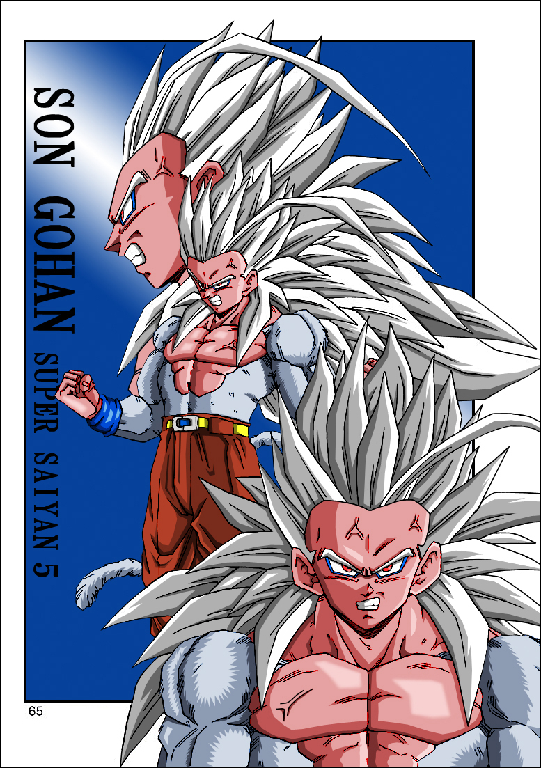 Gohan Ssj5 (DBAF) by MasterArtZL on DeviantArt