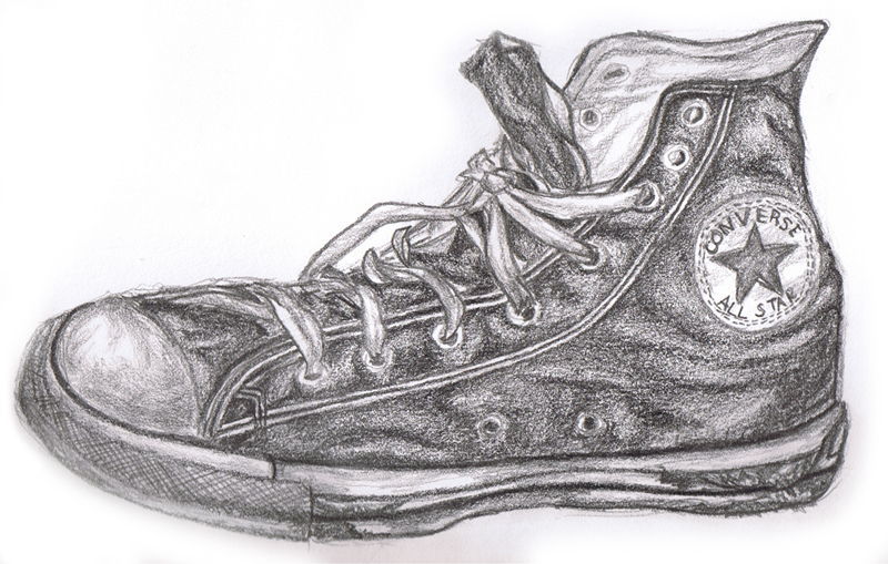 Converse sketch by kataaryn on DeviantArt Converse sketch by kataaryn on DeviantArt