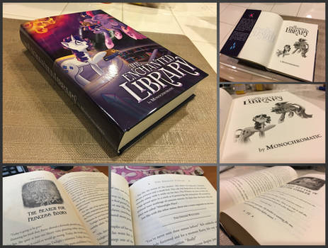 'The Enchanted Library' - MLP fanfic book printing