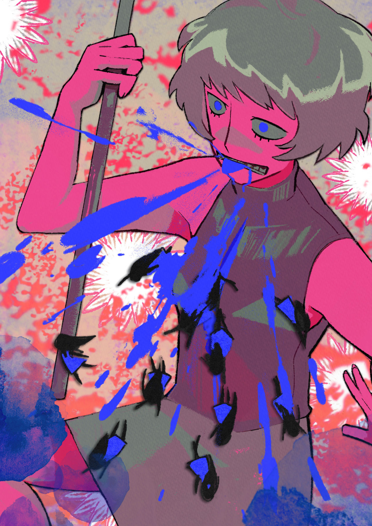 Blood 083 Deviantart Sabitsuki puking blood by LouyseCosa on DeviantArt
