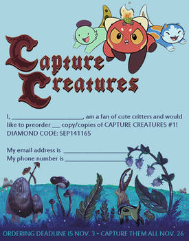 Capture Creatures is now a monthly comic book!