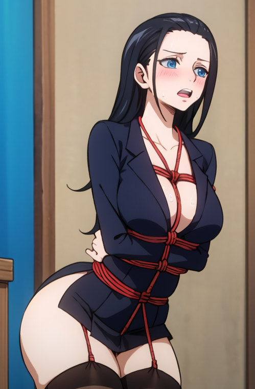 Nico Robin Bondage Series 1 By Hufflepunt On DeviantArt nico-robin-bondage-series-1-by-hufflepunt-on-deviantart