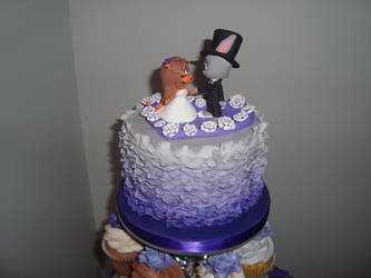 Tiger/Rabbit Wedding Topper