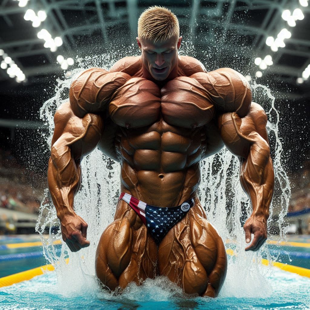 Bathing Muscle Olympic Muscle - Swimming 83 by nberten on DeviantArt