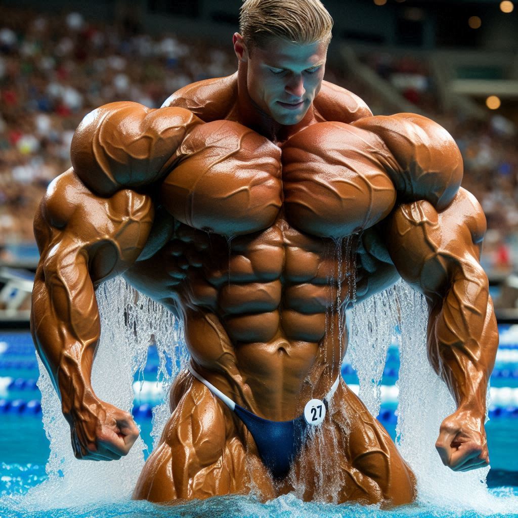 Bathing Muscle Olympic Muscle - Swimming 59 by nberten on DeviantArt