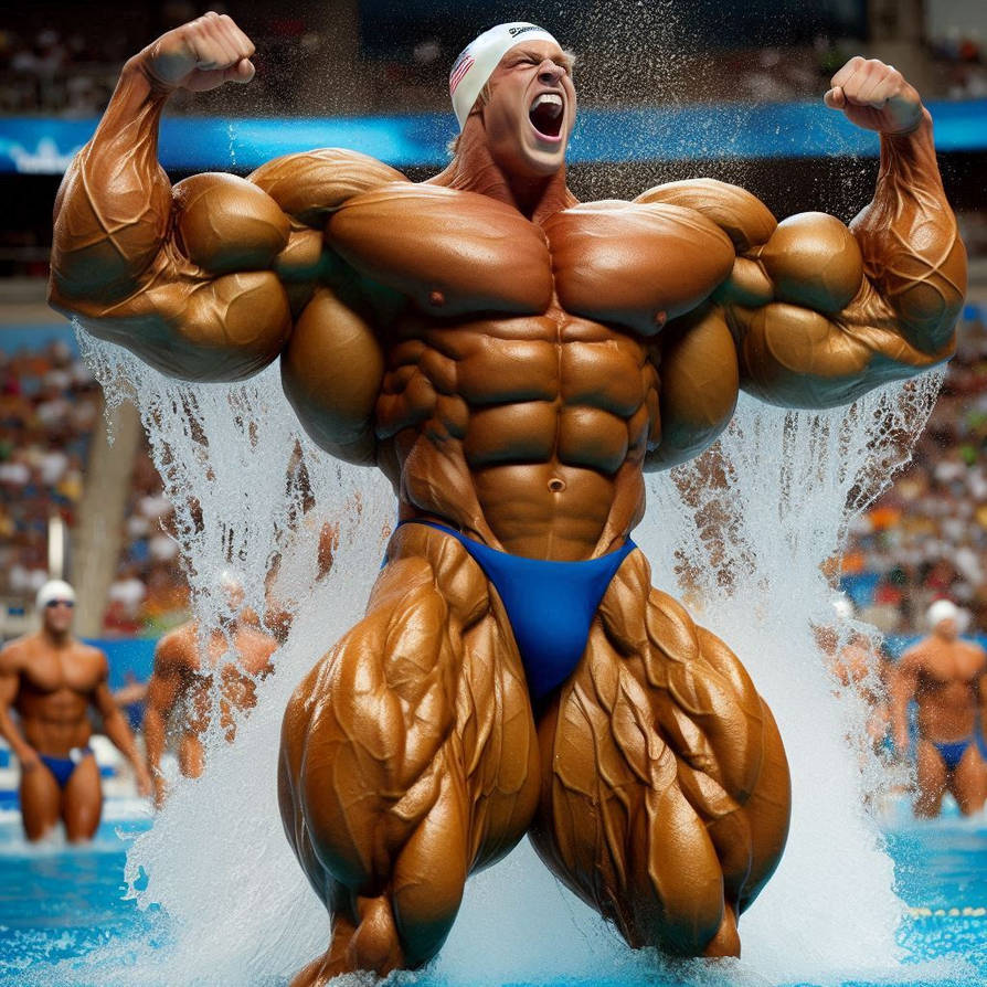 Fishman Muscle Olympic Muscle - Swimming 52 by nberten on DeviantArt
