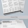 Presenting 4 Pages My Simple Resume/CV Set with MS