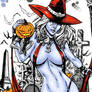 WIP3LadyDeath Halloween2013(color) by Mike DeBalfo